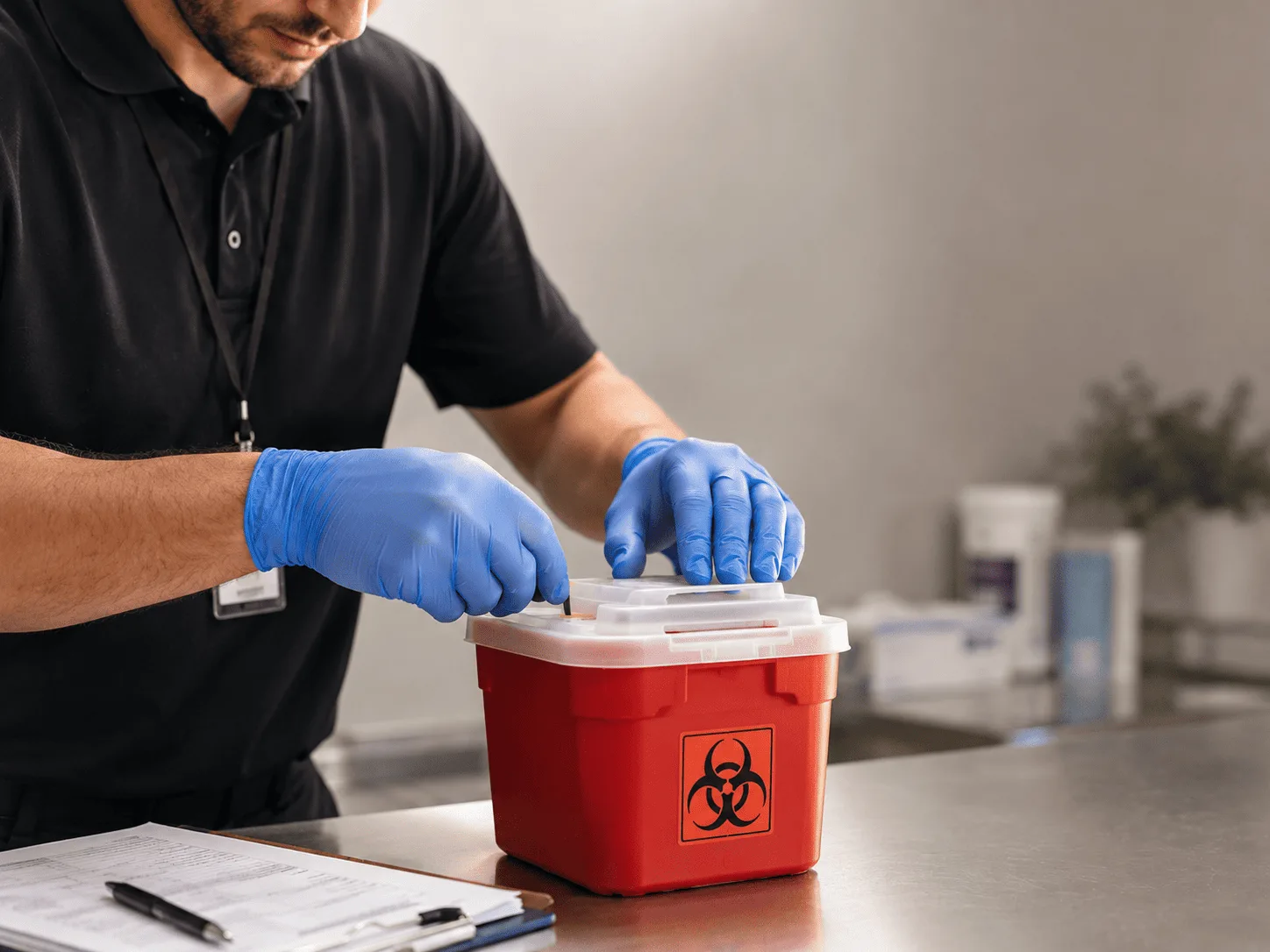 Why choose Sharps Waste Disposal in Okarche, OK